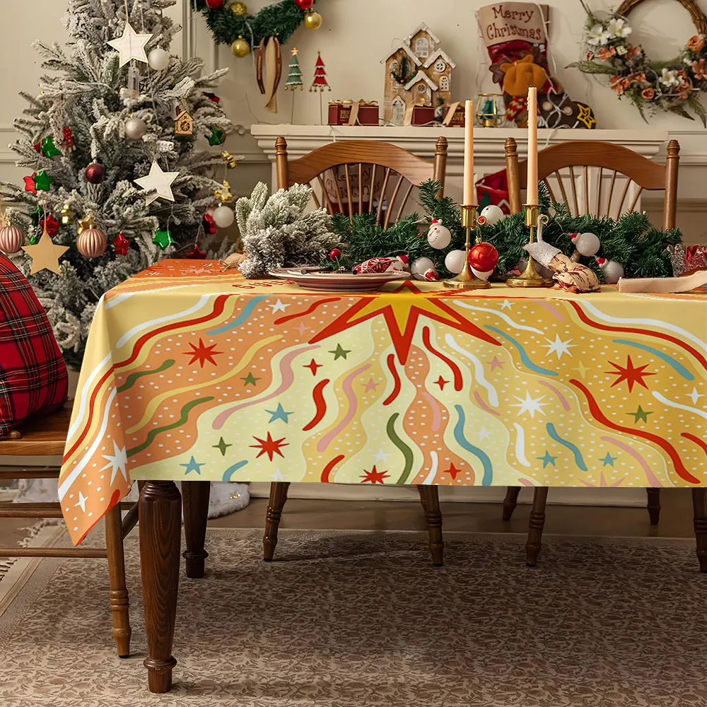 Grow Through Waterproof table cloth, splash-proof tablecloth, for party, Halloween, Christmas, dining, camping