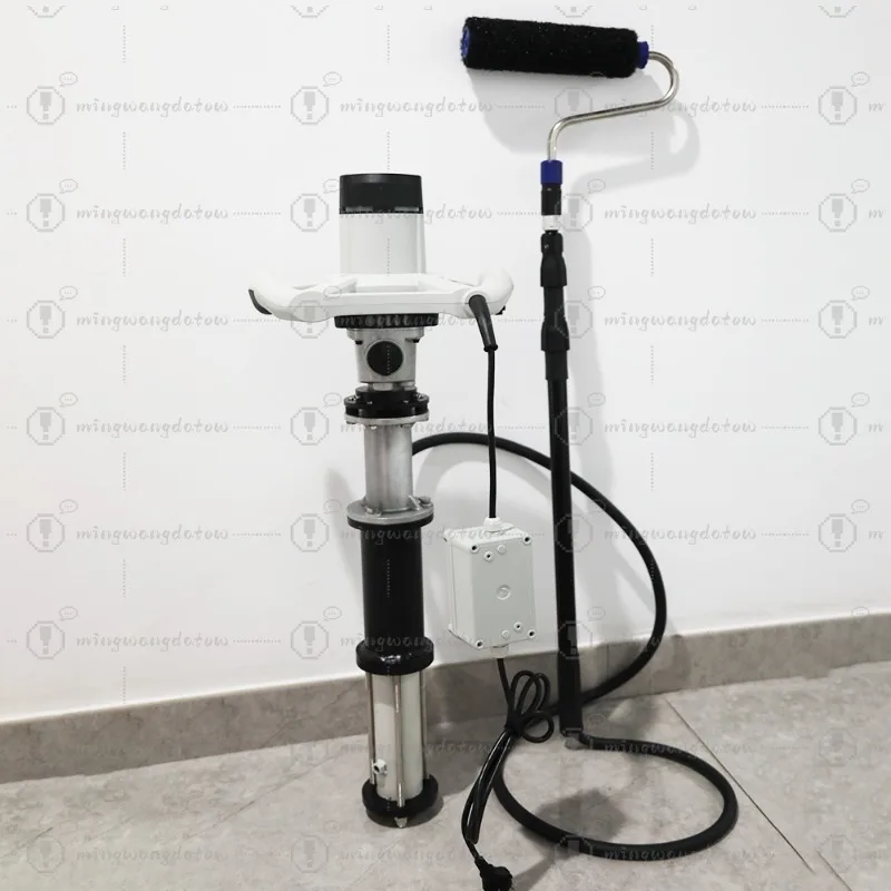 Drum Type Electric High Pressure Sprayer for Putty Waterproof Coating Stone Paint Cement Slurry Machine Tool Home Use