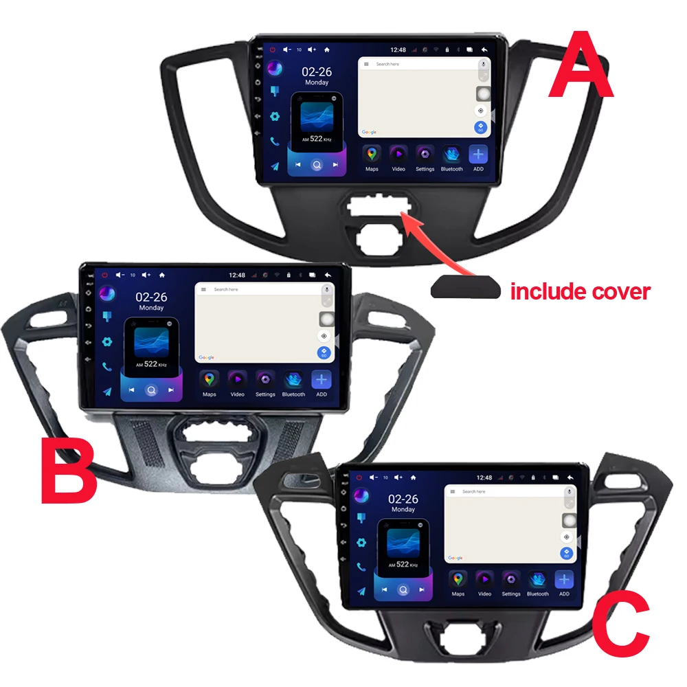 Auto Android 15 Für Ford Transit Tourneo Nach 2013 - 2021 Auto Radio Multimedia Player Navigation GPS Keine 2din DVD Bildschirm WiFi
