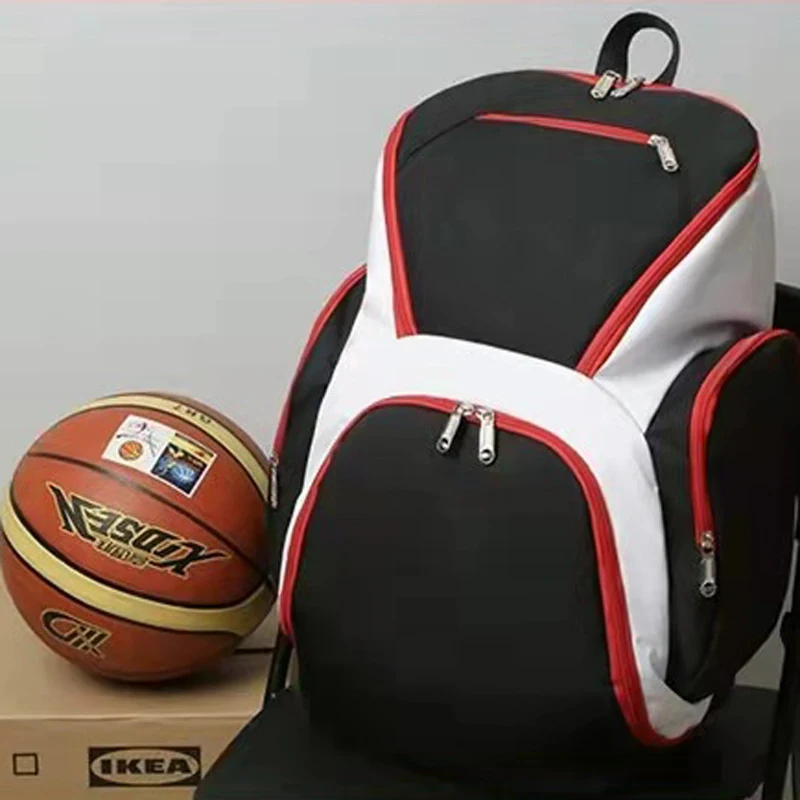 

basketball backpack with shoes pocket fashion waterproof lightweight football sport backpack men large capacity school bag