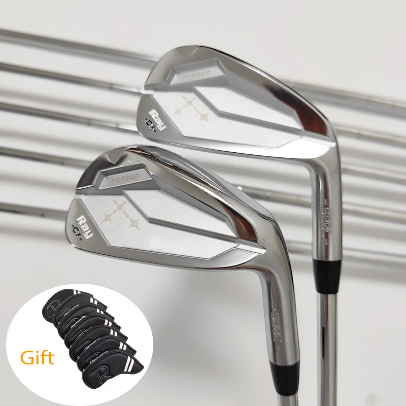 

Right Handed Mens Golf Clubs S20C Forged Golf Irons 4-9P 7 Pcs R S SR Flex Steel Shaft and Headcover