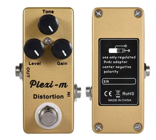 MOSKYAUDIO PLEXI Distortion Guitar Effect Pedal Bass Guitar Electric Guitars Compressor Pedal Reverb Parts Guitar Kit