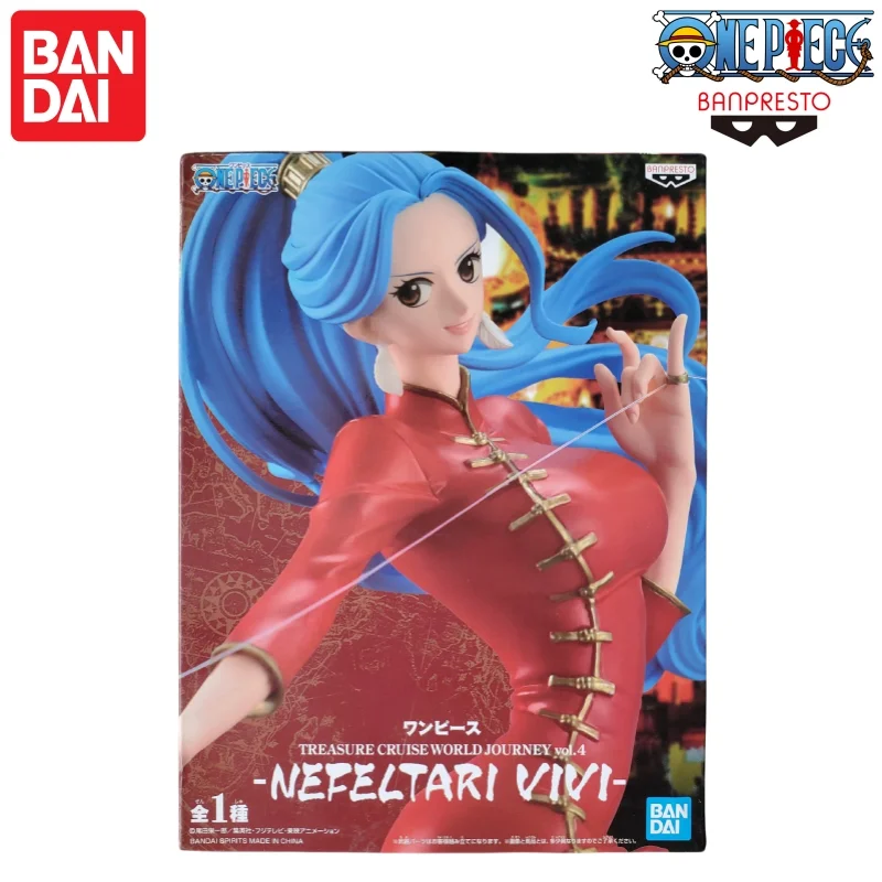Auf Lager Bandai Banpresto Original One Piece Rebecca Vol 4 Nefertari Vivi Vol 4 Modellpuppe Brandneue Actionfigur in Box