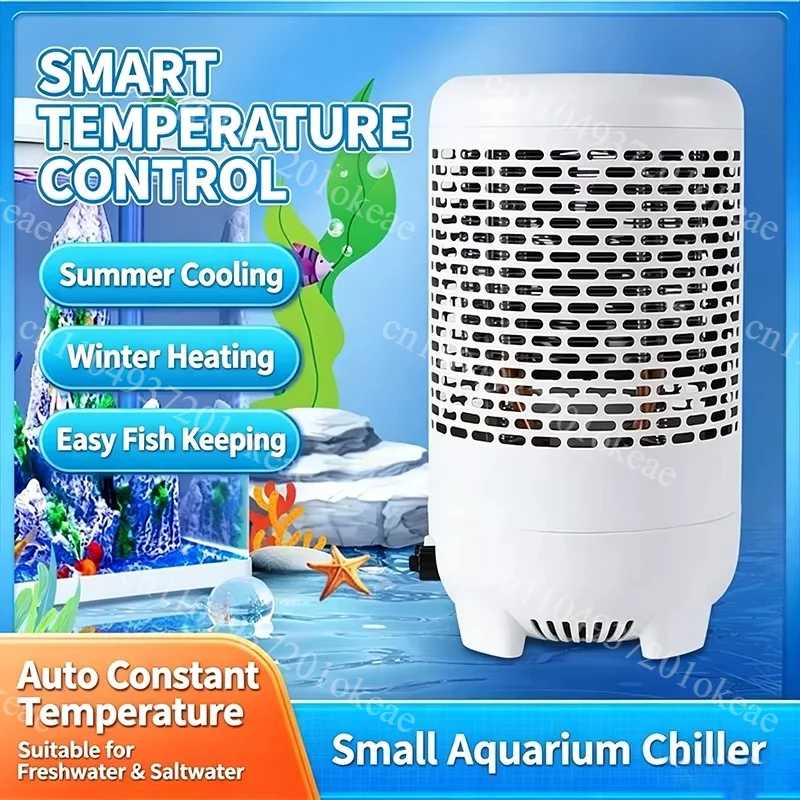 Aquarium Chiller Heating Cooling Constant Temperature Device Silent Electronic Cooler for Fish Tank Water Temperature Controlone