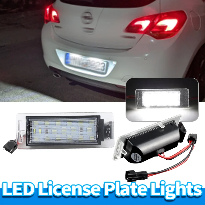 

LED License Plate Light FOR Chevrolet Cruze Corvette Camaro Traverse Bolt EV Equinox Impala Sonic Trax FOR Cadillac ATS 13502178