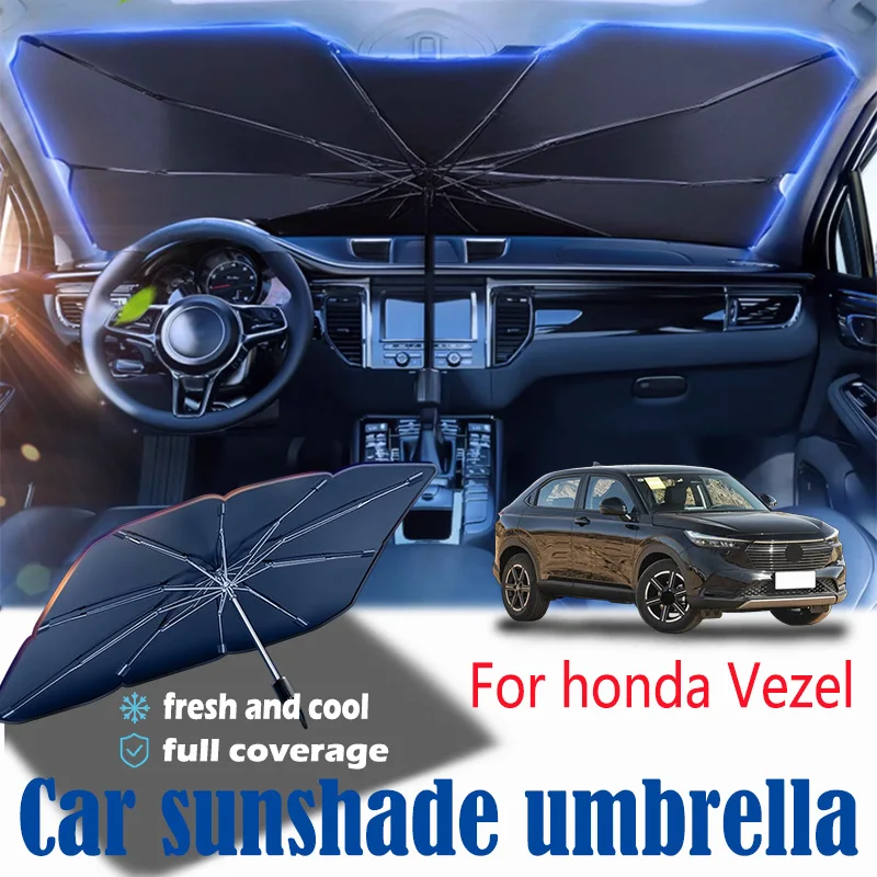 

For honda Vezel front windshield panel, sun visor, summer accessories, heat insulation, sun shading, and sun protection