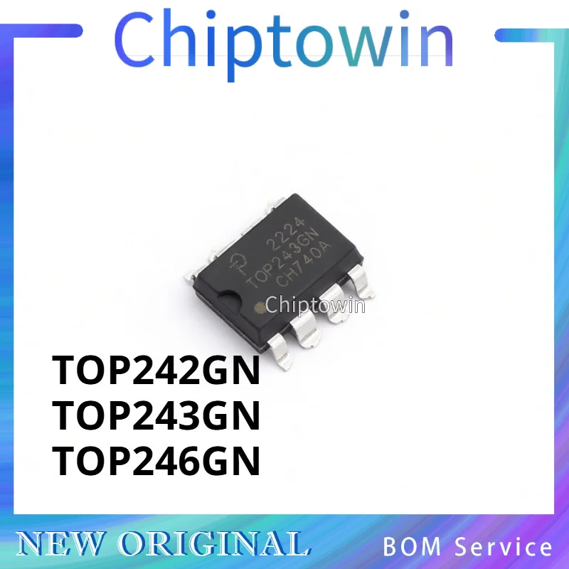 5/50/500 pcs TOP242GN TOP243GN TOP246GN SOP-7 Power Management IC Original In Stock W7