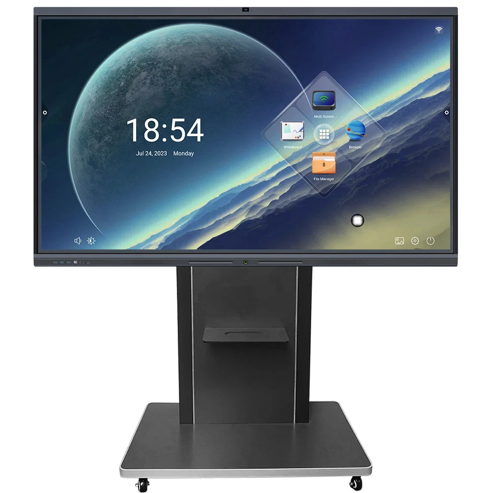 

Odm 4k Android Ops 65 Inch Interactive Display Smart Board 65 Inch Touch Screen Monitor Interactive Whiteboard