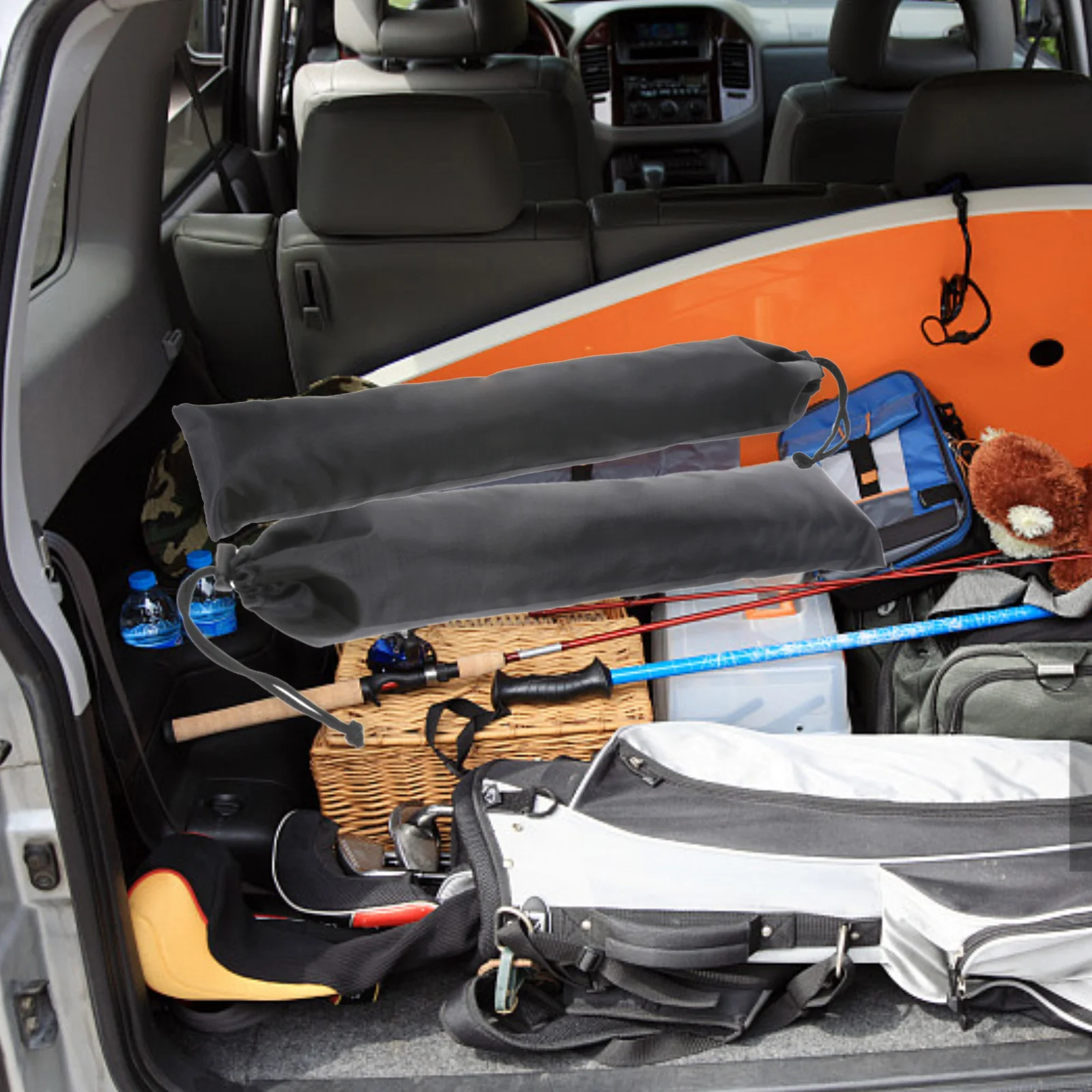 

2Pcs Outdoor Tent Pole Storage Pouch Camping Travel Organizer Bag Portable Multi-Functional Holder Camping Storage Bag