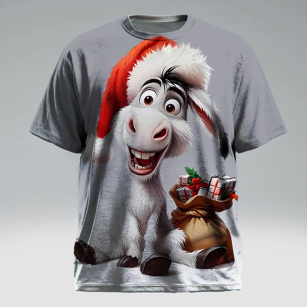 

S-9xl, большие размеры, большой и высокий короткий рукав (Рождественский элемент), стильные красно-зеленые оттенки, легкие, подходят для комфорта на весь день