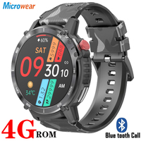 New Smart Watch Men 4G ROM 1G RAM Blue Tooth Call 400mAh Sports Watches IP68 Waterproof C22 Smartwatch 2023 1.6 Inch 400*400 HD