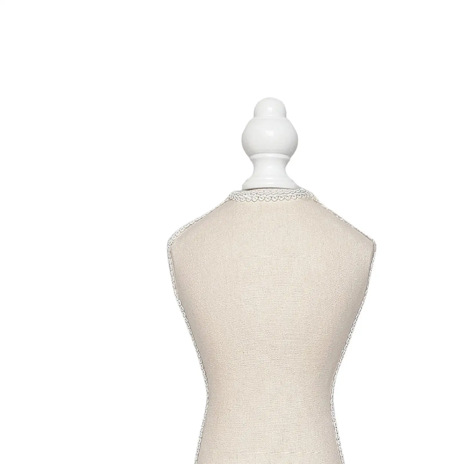 -Form Mannequin Display Stand Wooden Pet Clothes Display Mini Doll Coat Rack for