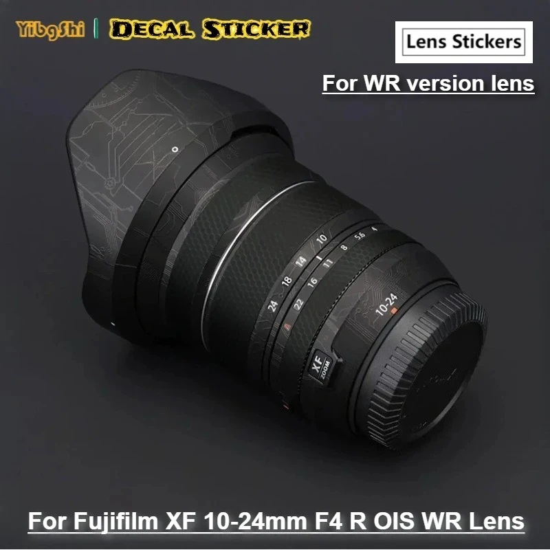 

Для Fujifilm XF 10-24 мм F4 R OIS WR наклейка на кожу виниловая пленка для объектива камеры защитная наклейка для тела защитное пальто XF1024