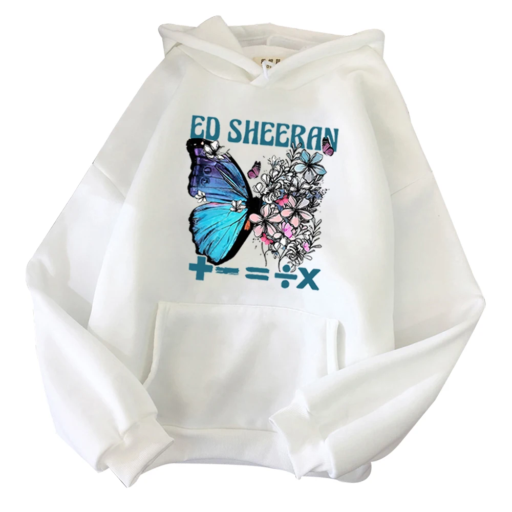 Ed Sheeran Hoodie The Mathematics Tour Hoodie Gift for Ed Sheeran Fan Winter Warm Unisex Pullover Tops Streetwear