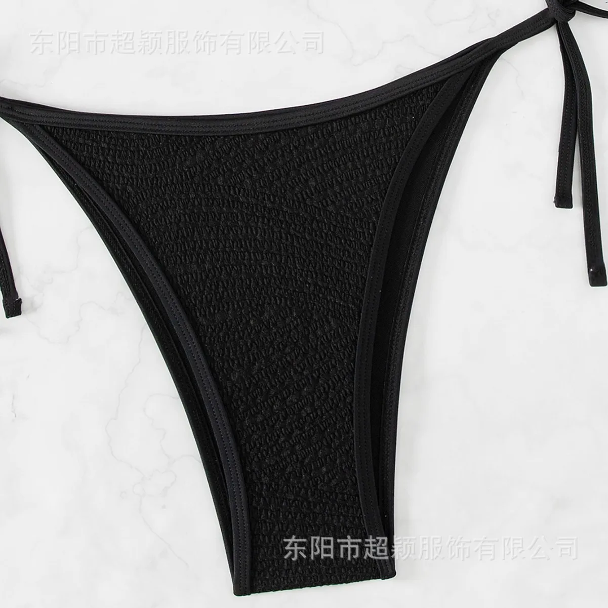 Лидер продаж, бикини с разрезом, купальник, черный, обтягивающий, премиум-класса, сексуальный, регулируемый, на шнуровке, для женщин, новинка 2023 года