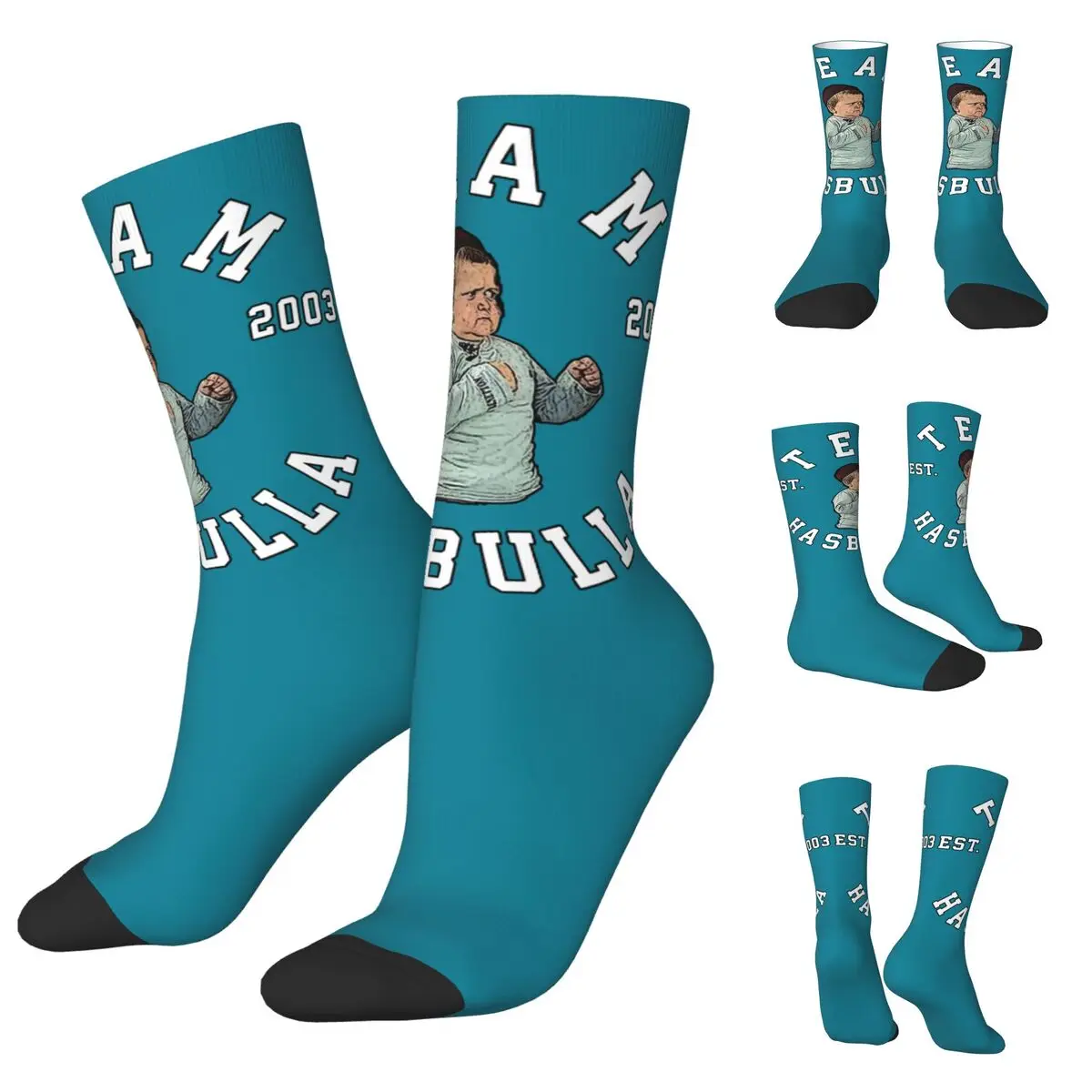 

3D printing cosy Unisex Socks,Hip Hop Hasbulla Fighting Interesting Four Seasons Socks