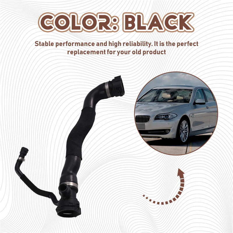 

17128513603 Шланг охлаждающей жидкости для двигателя автомобиля для BMW F10 F11 530D 535D N57N N57Z Базовый седан 3.0L 2014-2015