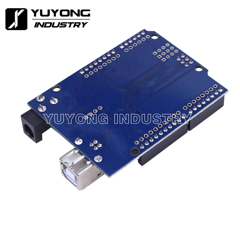 YUYONG INDUSTRY Improved Version for UNO R3 Board ATmega328P Development Board with Pin Header and Cable Compatible with Arduino