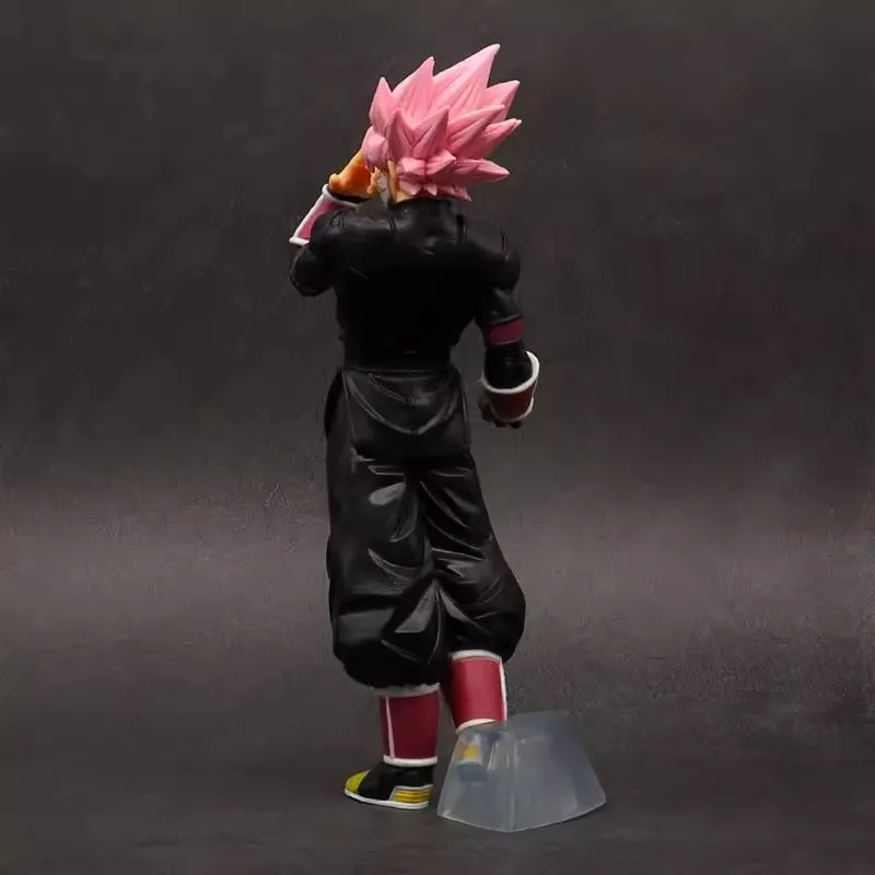 Dragon Ball Masked Goku Black Super Goku Anime Action Figure Model Desktop Ornament Statue Collection Computer Case Model Gift view 5