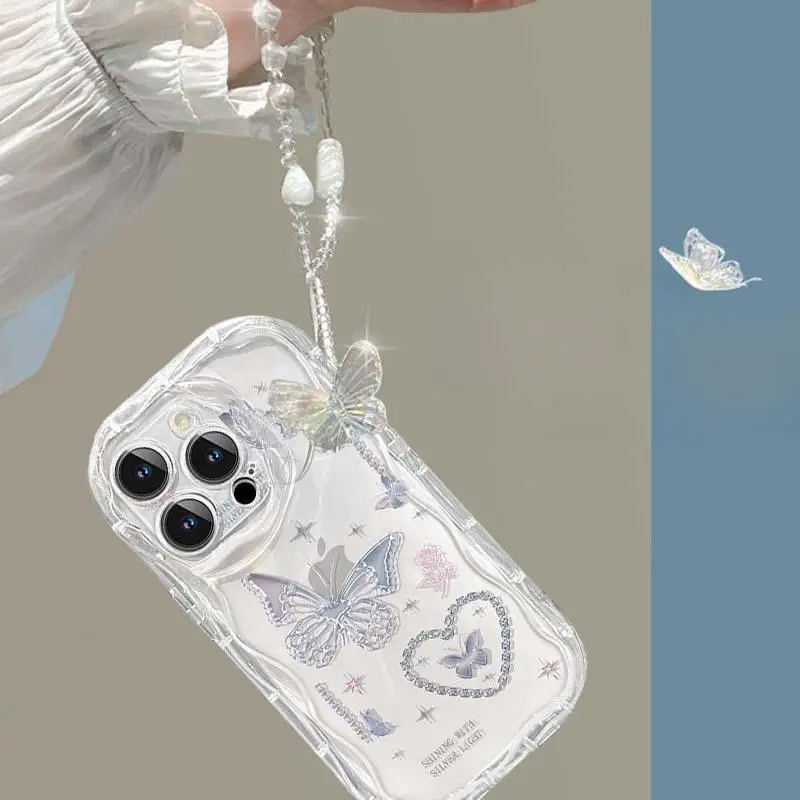 حافظة لهاتف Xiaomi Redmi Note 14 Pro 5G 12 4G 13 14 Pro Plus Redmi 13 13C 12 مع سلسلة كورية