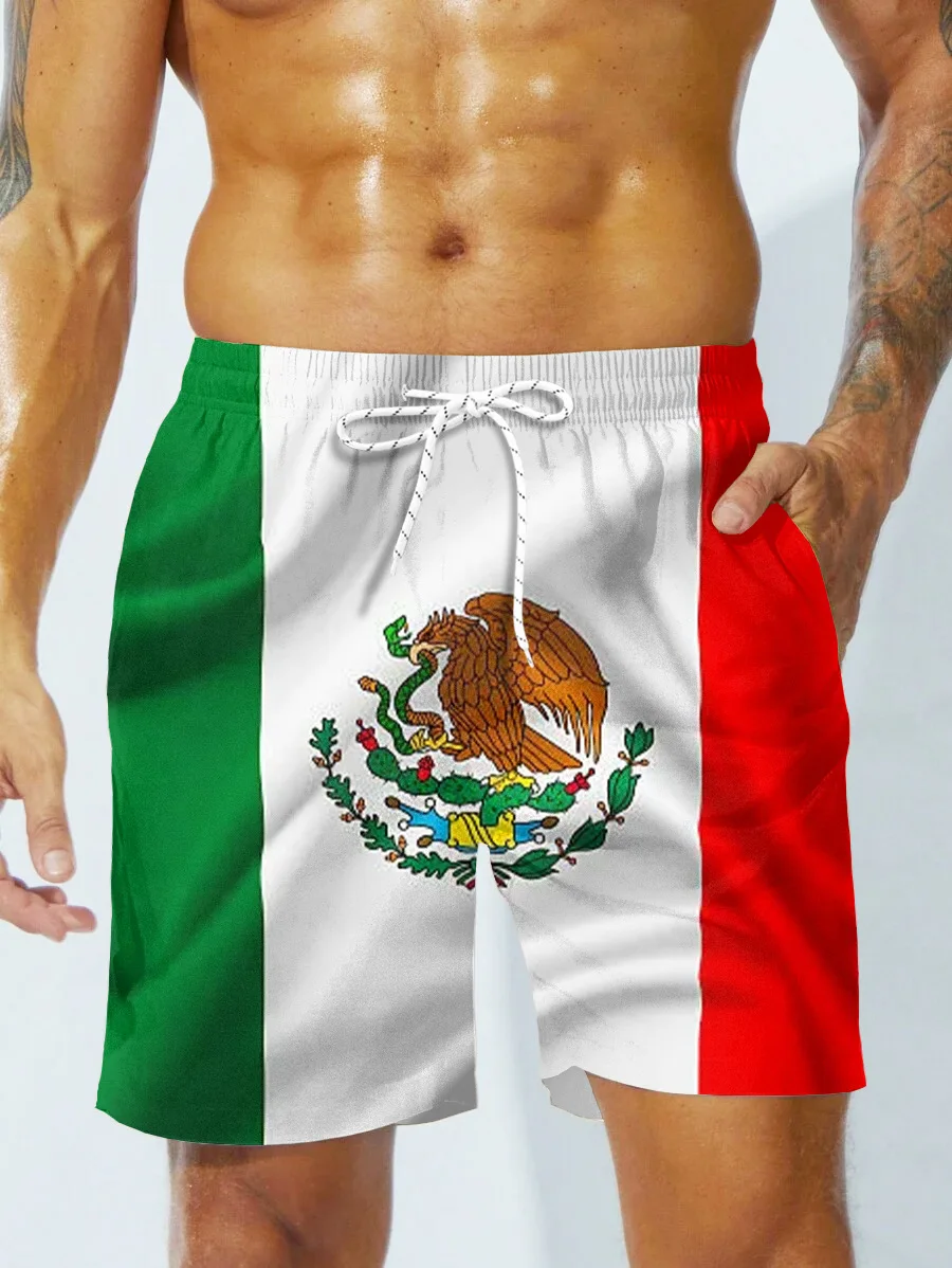 Hot Sale Men's Patrick Same Paragraph Graphic Shorts Hawaii Style 3D Printed Shorts Drawstring Trunks Man Vacation Sweatpants