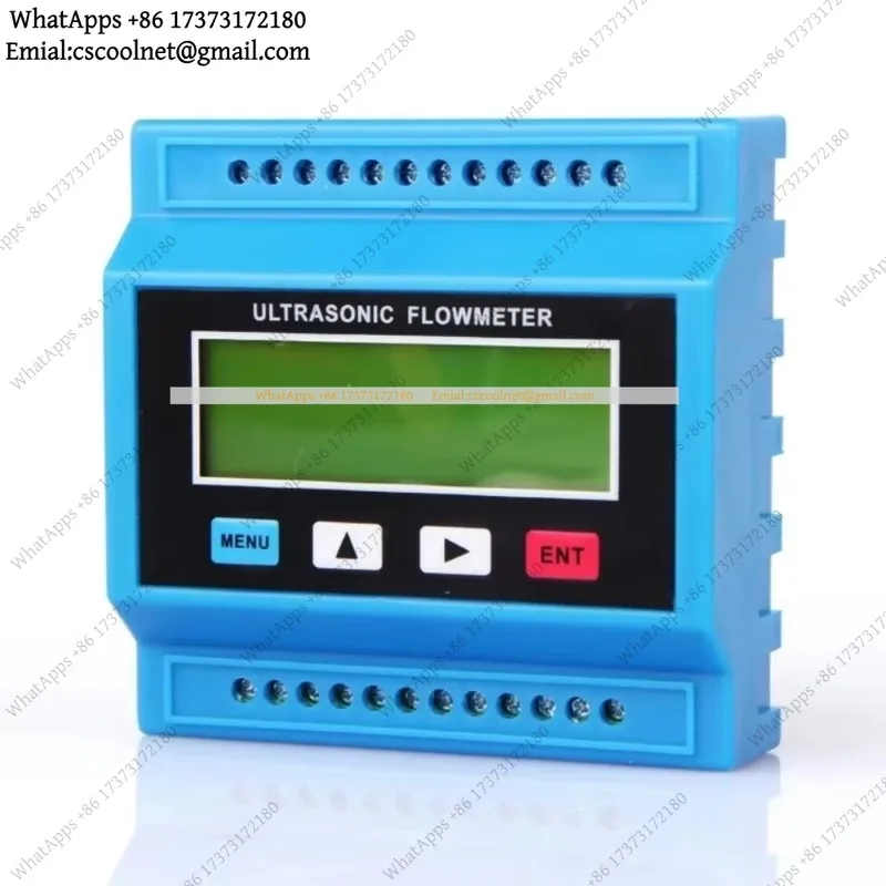 YX2 Digital Ultrasonic Flowmeter Module Sensor Indicator Counter DN15-100 DN50-700mm DN80-2000 DN300-6000 Flow Meter