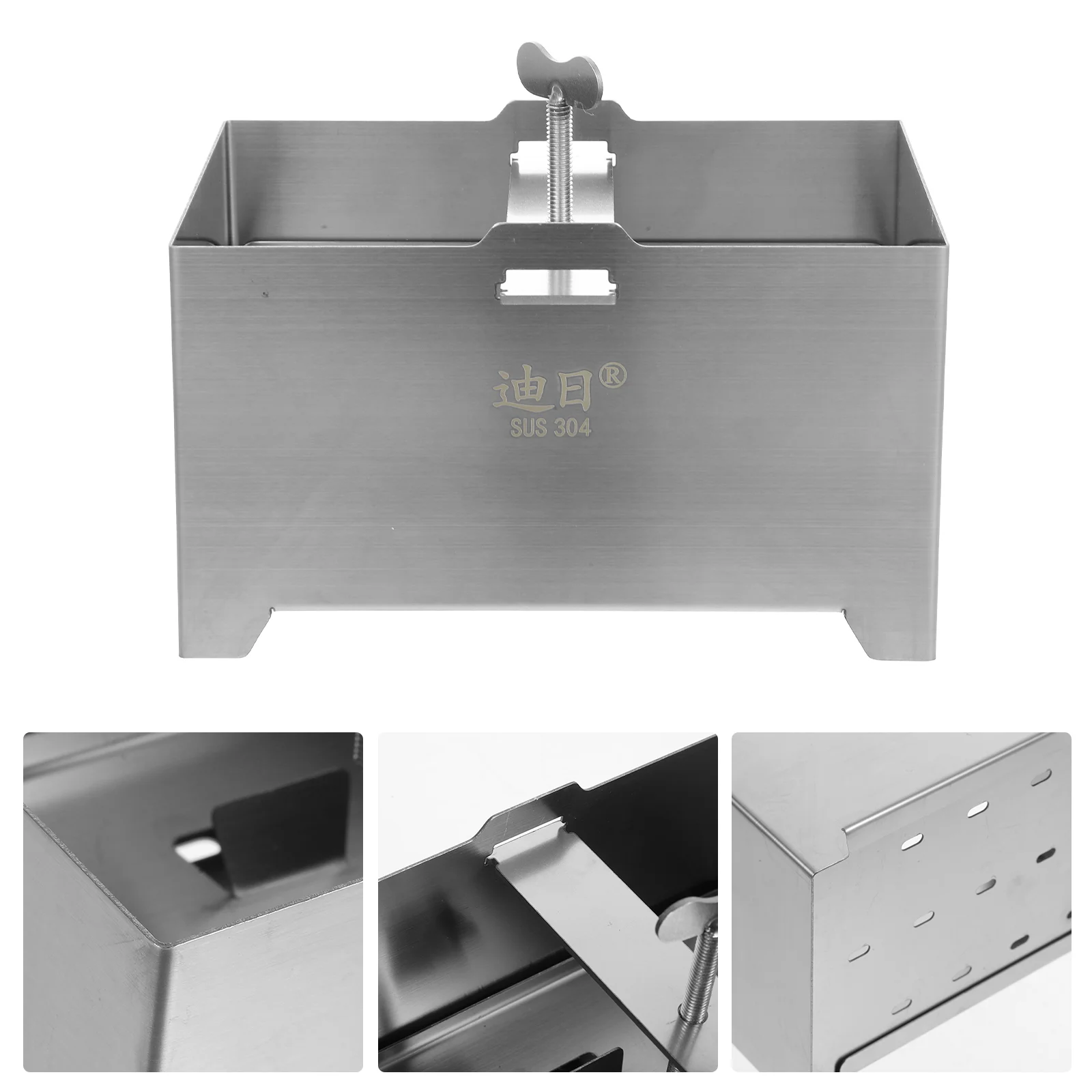 

Cheezeits Tofu Mold Bean Curd Making Household Smooth Kitchen Cooking Silver Presser Mould