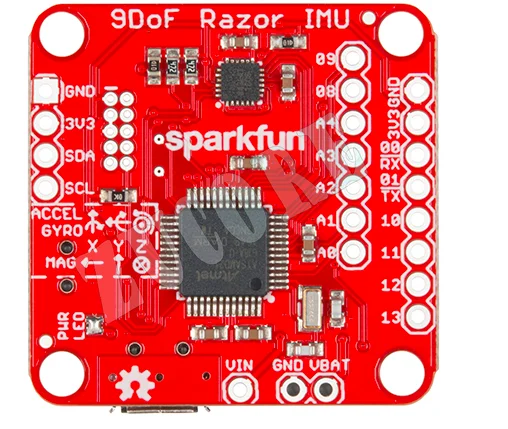 ROS Robot Sensor 9DoF Razor IMU 9-axis Sensor Attitude MPU-9250