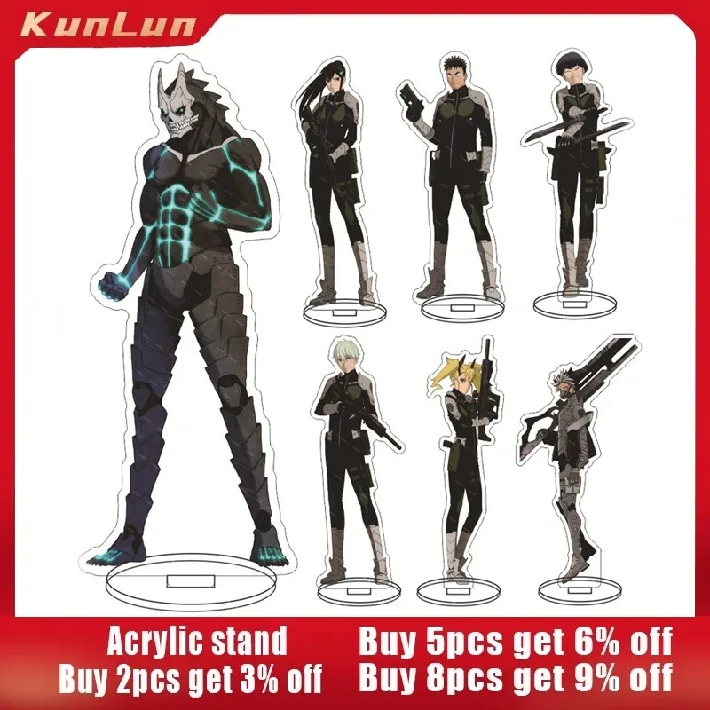 

25 Styles Kaiju No.8 Japanese Anime Peripherals Ashiro Mina Full Acrylic Stand Figure Collectible Desk Ornament Gift for Boy Toy