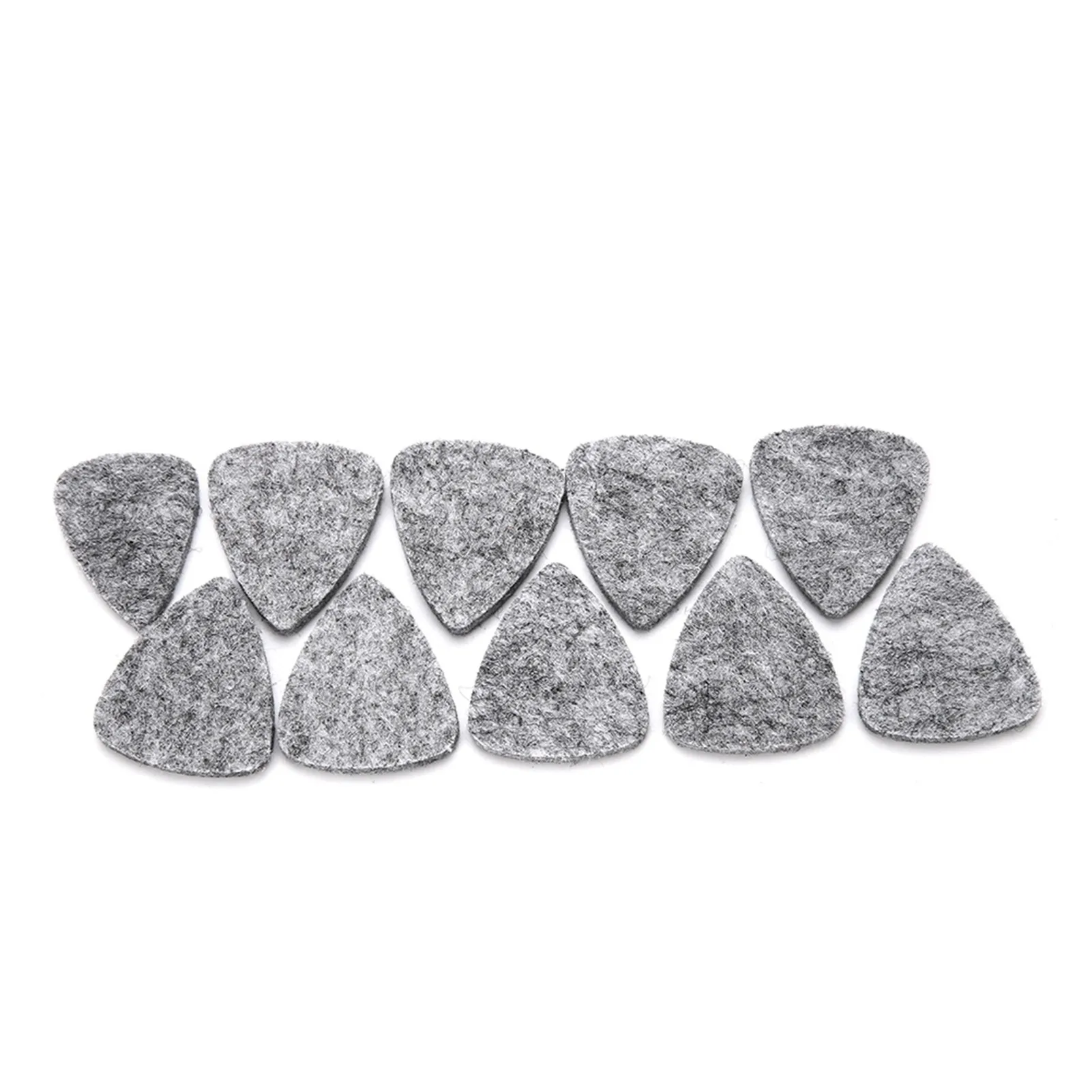 10Pcs High Quality Wool Felt Picks Plectrums 3mm for Guitar Ukulele