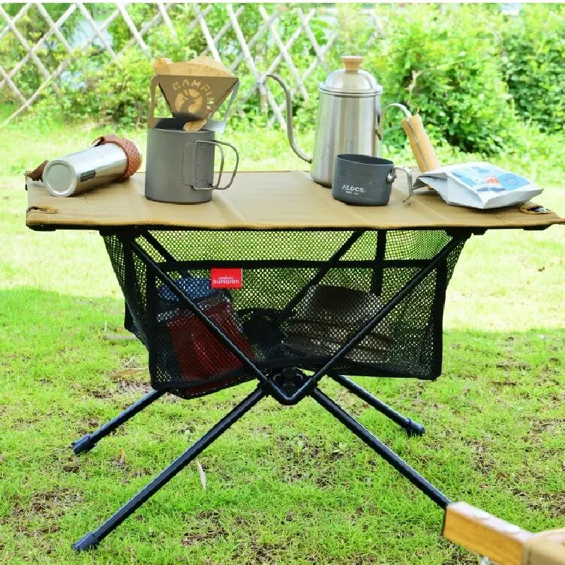 

Folding Table Storage Bag, Camping Table Mesh Fabric, Barbecue, Picnic, Lightweight Table Accessories
