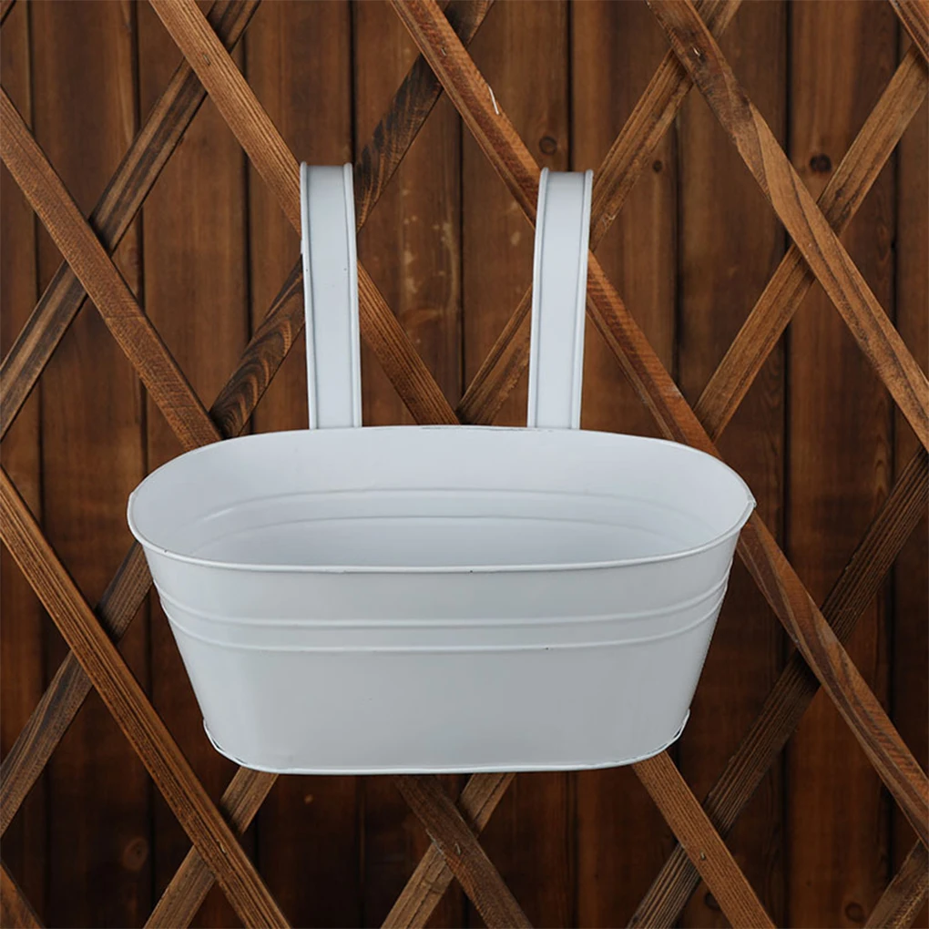 Lightweight Flower Bucket - For Indoor And Outdoor Weather-resistant Flowers Hanging Flower Pots