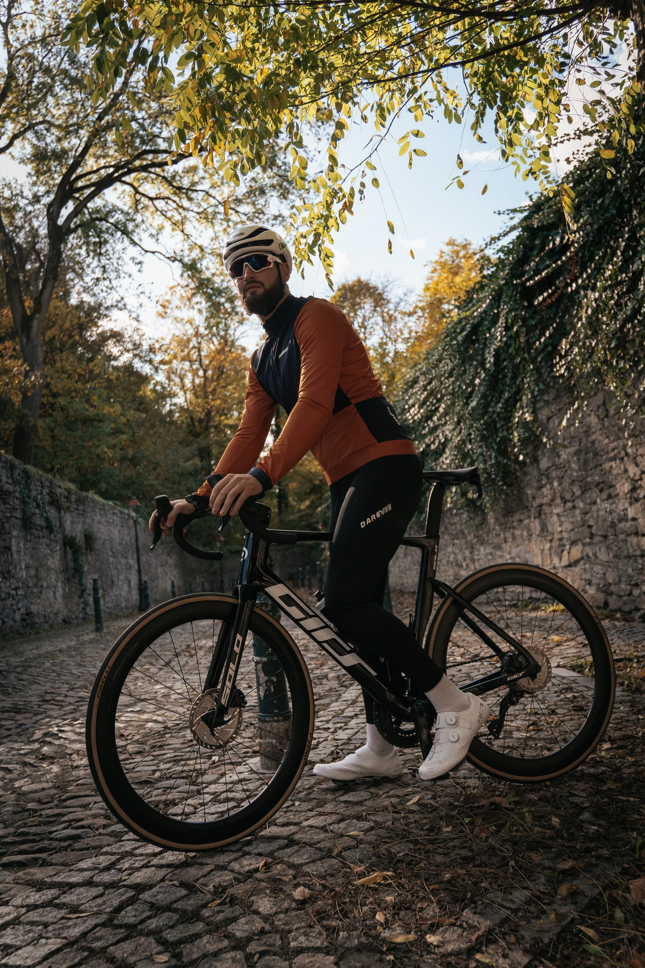 DAREVIE Man Cycling Maillot Winter Windproof PRO Level Cycling Jersey Anti Slip Keep Warm MTB Road Cycling Clothes For Men