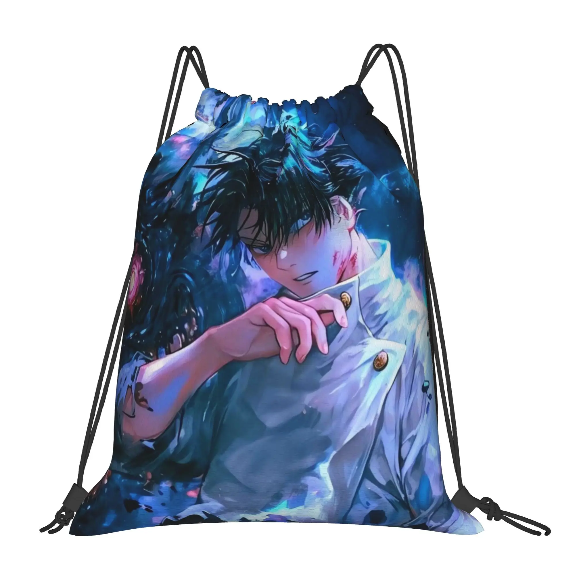 

Yuta Okkotsu (6) Jujutsu Kaisen Multi-function Pocket Men Women Storage Backpack Teenager Travel Bag Print Drawstring Bags