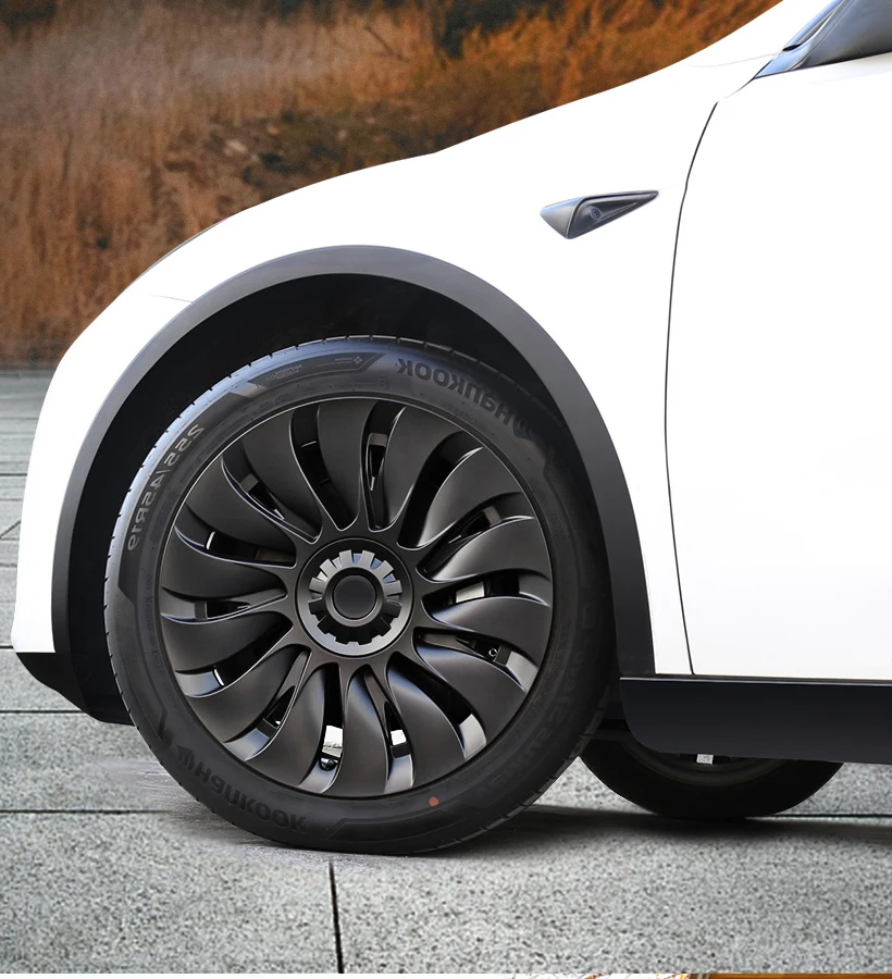 1PCS/4PCS Rad Kappe Leistung Ersatz 19 Zoll Rad Kappe Automobil Radkappe Vollrand Abdeckung Zubehör für Tesla Modell Y 2024 – Detail 23