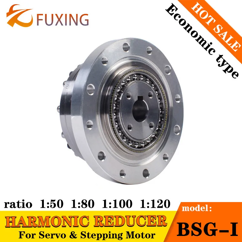 Imagem -03 - Redutor Harmonic Drive de Alta Precisão Gearbox Bsg14 17 20 25 32 Relação de Redução 50 80 100 120 160 para Servo e Stepping Motor