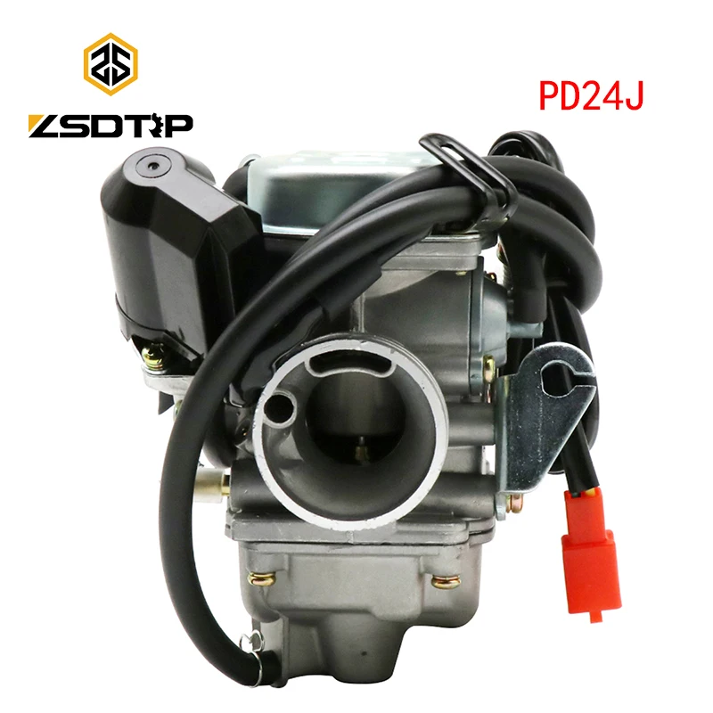 ZSDTRP 24 мм PD24J карбюратор для GY6 150CC 125cc скутер мотоцикл ATV Kazuma