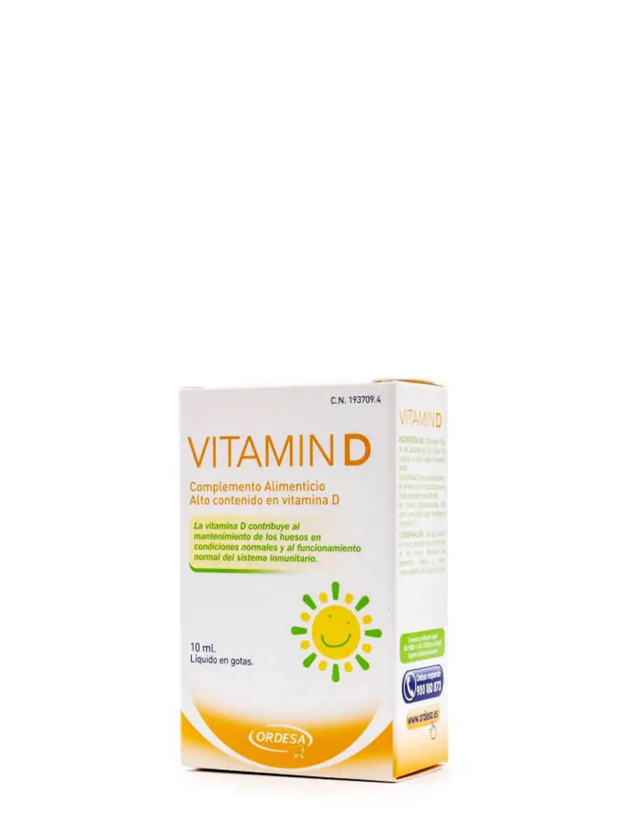 Ordesa vitamin d 10 ml-strengthens the immune system and maintains your bones.