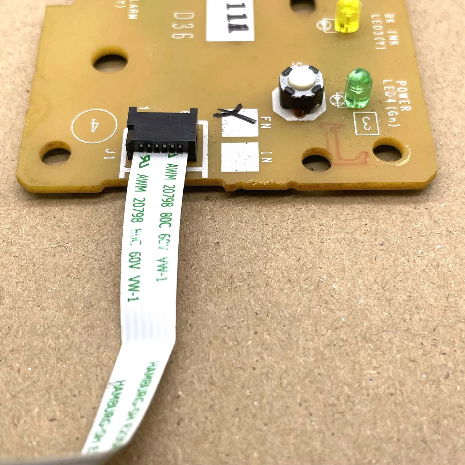 Mp236 Indicator Button Board QM7-4096 Fits For Canon mp 236 Printer Parts