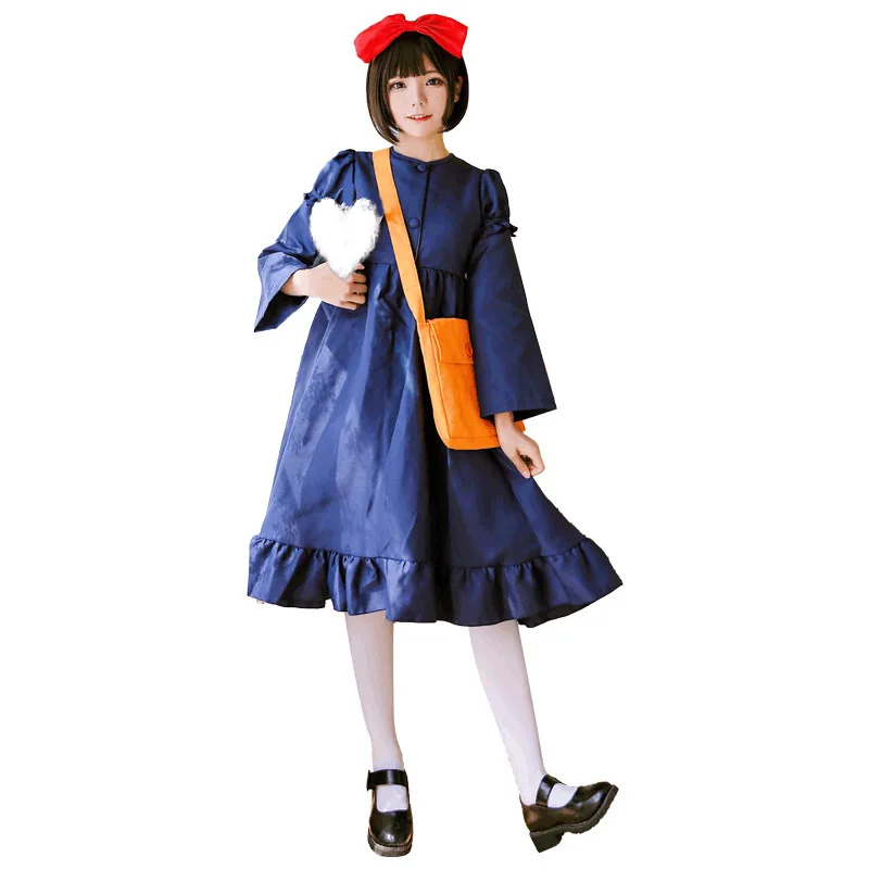 Fsia de Cosplay Qiqi Pequ Do Fsia de loween Vestido de Bruxa Roupas Fenas Traje para Apresentação no Palco