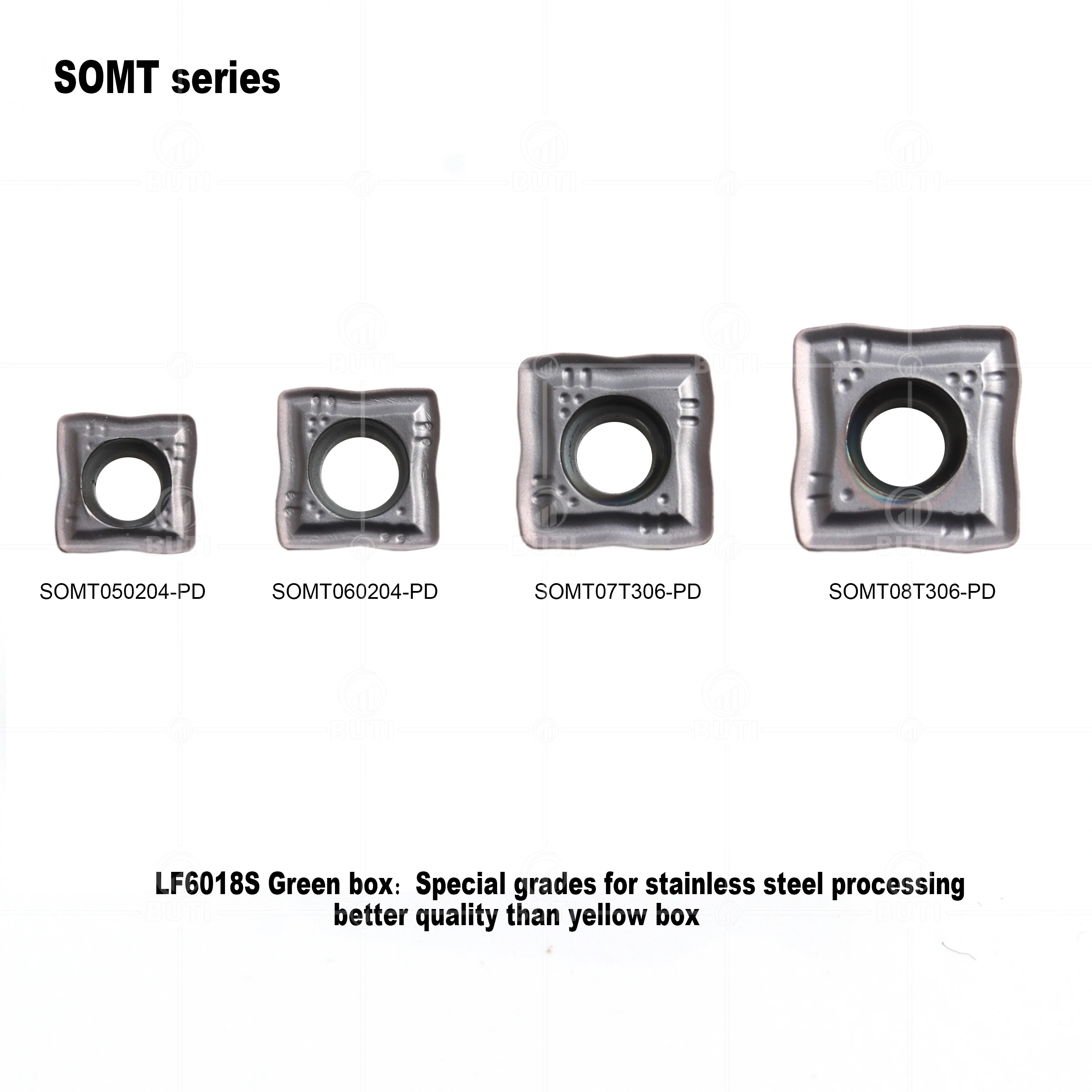 DESKAR 100% originale SOMT050204-PD SOMT060204-PD SOMT07T306 SOMT08T306-PD LF6018S tornio CNC inserti in metallo duro utensili per tornitura