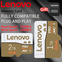 Lenovo 2TB Extreme PRO A2 U3 V30 4K Flash Memory Card 128GB 256GB 512GB Micro TF/SD Card 1TB Flash TF Card For Nintendo Switch