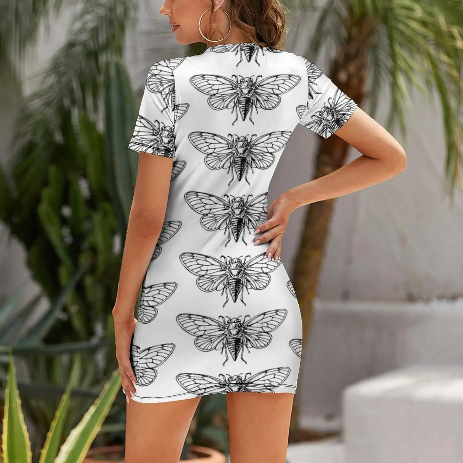 Vintage Ağustosböceği Desenli - Summer Clothing Drawing incelemesi ve fiyatı