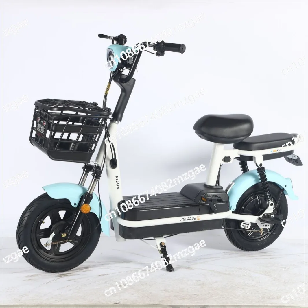 

Adult Electric Bicycle - 2-Wheel E-Bike with Removable Battery, City Commuter Cycling for Urban Transportation
