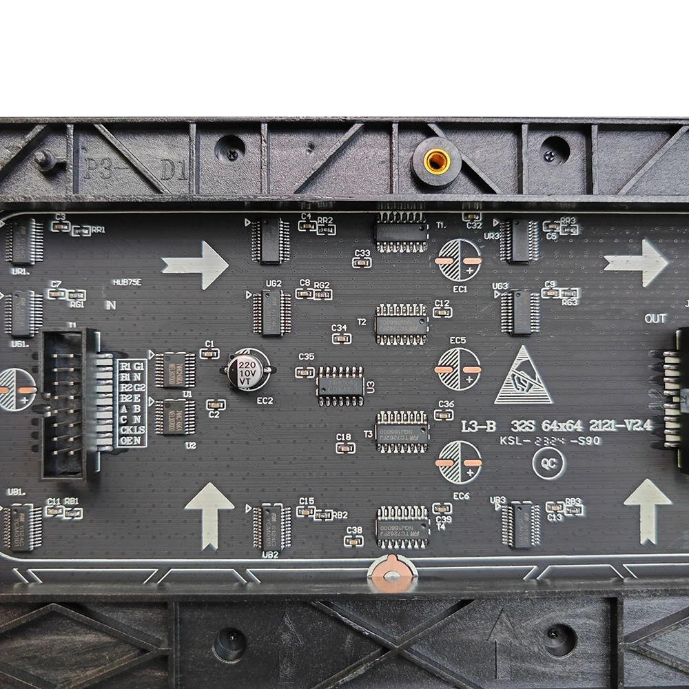 P3 192x192mm indoor led screen module SMD2121 RGB Full-Color video wall unit board