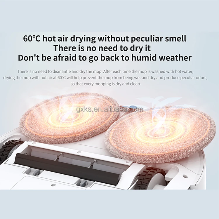 Lydsto W2 Aspirateur Automatic Cleaning Sweeping Mopping Robot Vacuum Cleaner Intelligent Electric Wireless Robot Vacuums