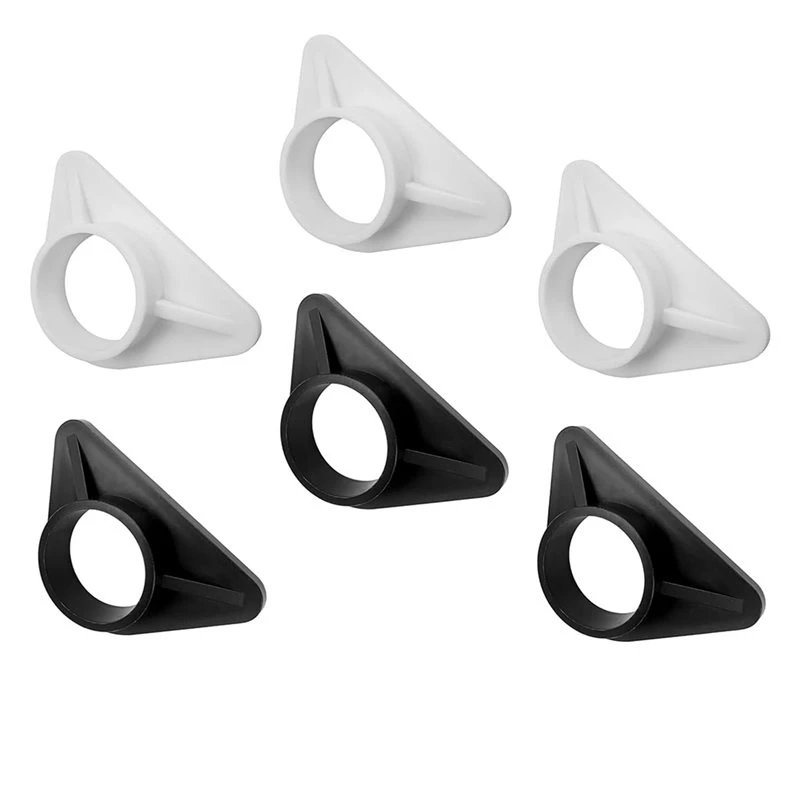 AT51-For Sink Faucet Sturdy Triangle Stabilization Plate, 6 Pcs Kitchen Tap Reinforcement Brace, 36 Mm Inner Bore