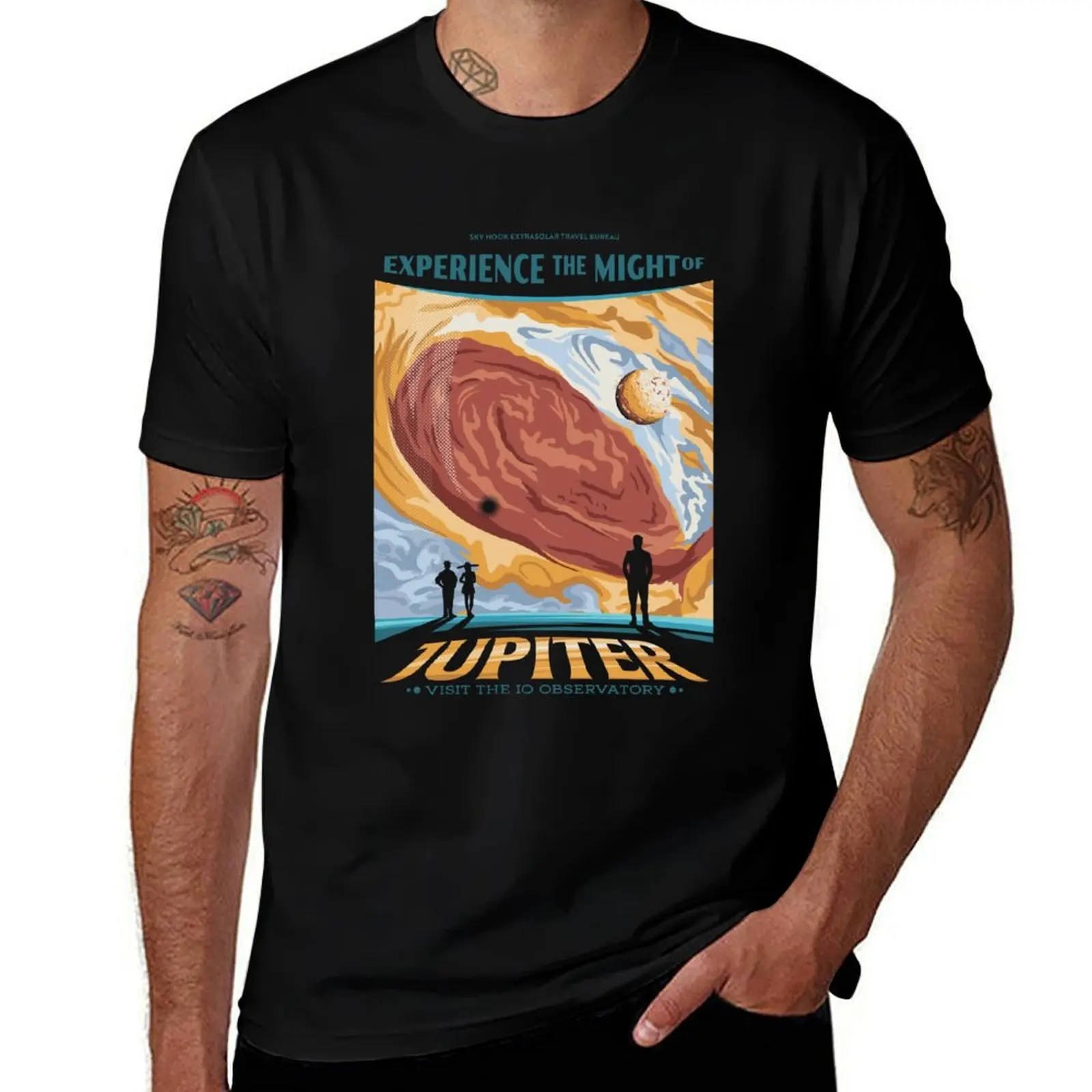 Visit Jupiter T-Shirt Light Athletic Short Sleeve Tee Shirt