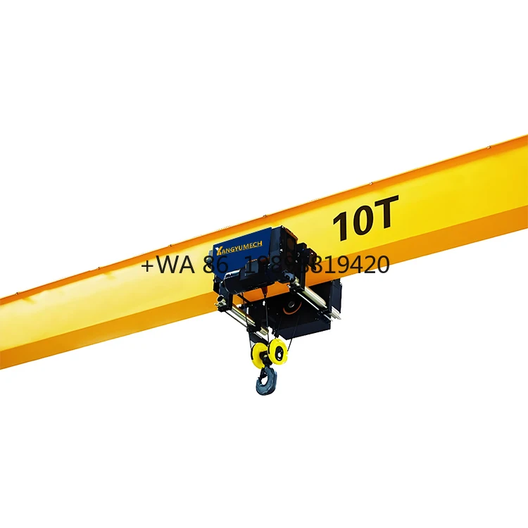 Electric Hoist for Concrete Lifting with Wire Rope Sling Type Motor As Core Component 10 Ton European Style