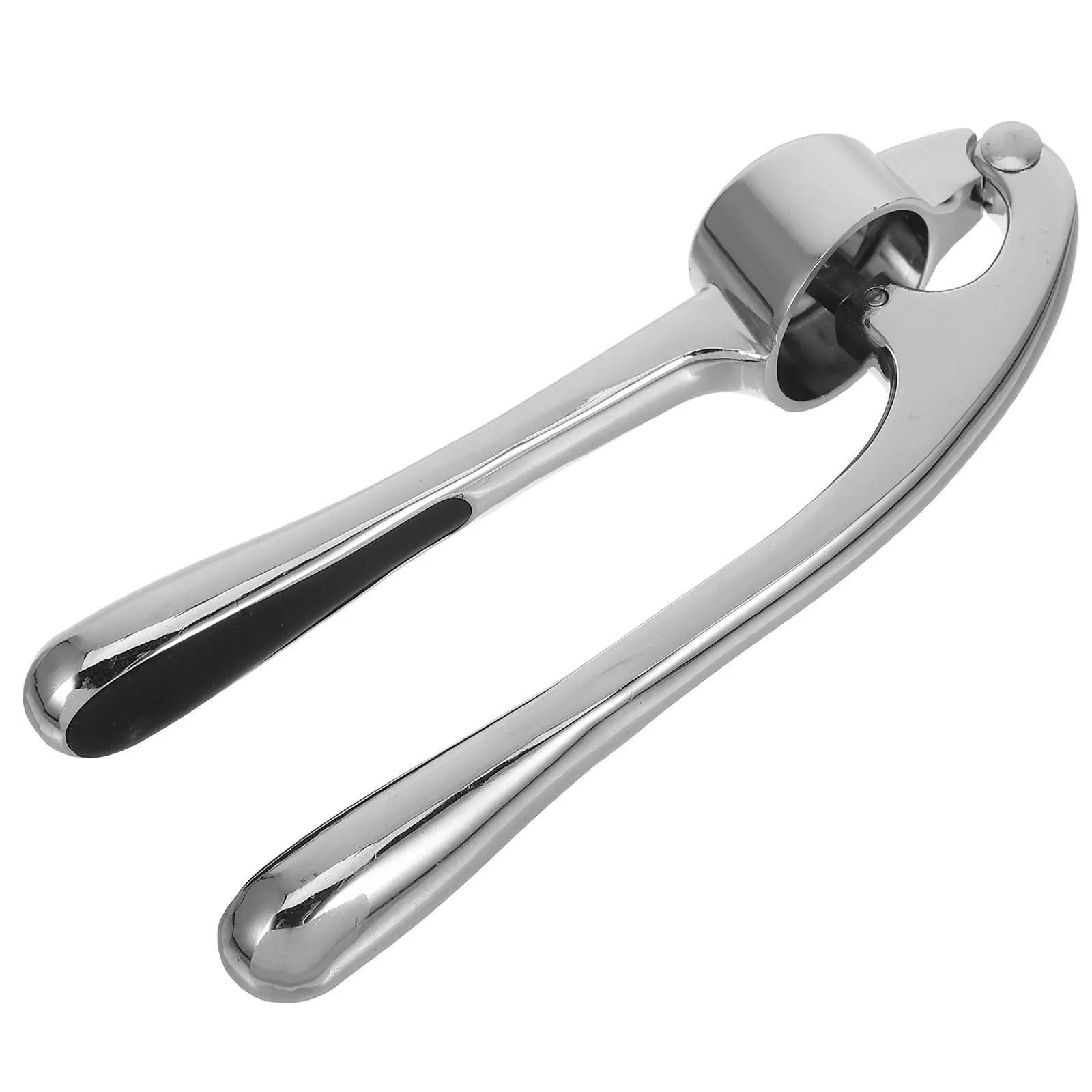 

Garlic Press Zinc Alloy Arc Design Easy Clean Kitchen Tool Garlic Crusher For Cloves Without Skin Mincer Squeezer